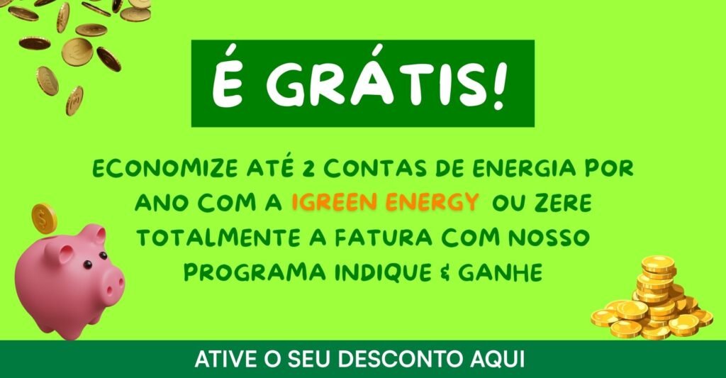 desconto na energia com a iGreen Energy